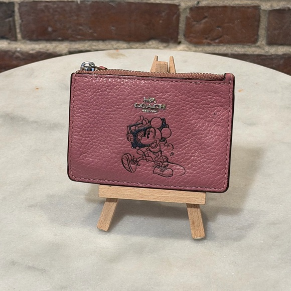 Coach Accessories - COACH x Disney Mini Mouse ID Wallet